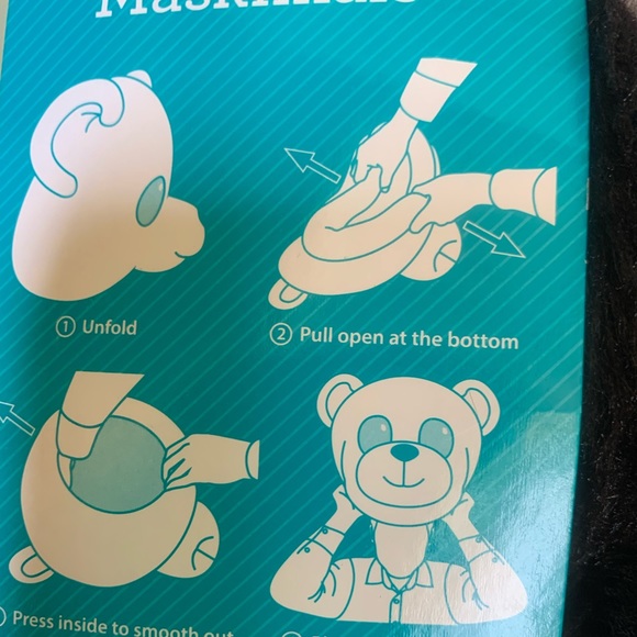 Maskimals Oversized Plush Halloween Mask - Cat - Picture 6 of 8